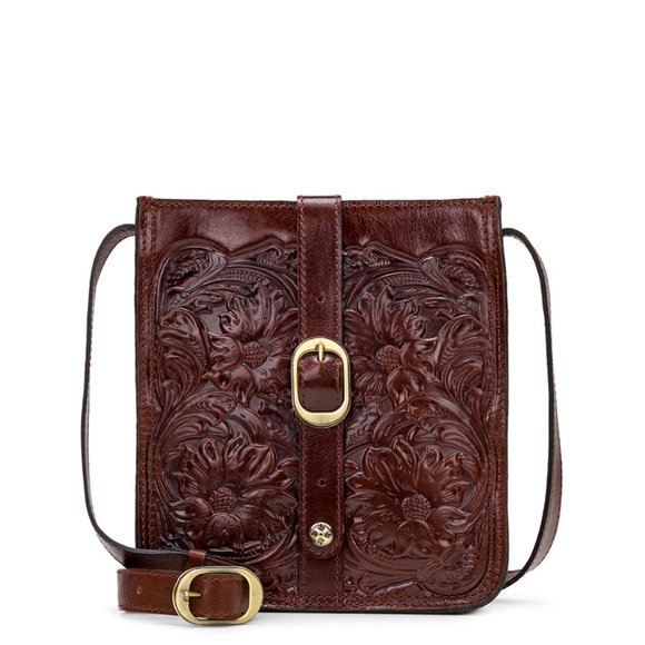 NWT Patricia Nash Venezia Crossbody Bag! 100% Full Grain Leather! MRSP: $139.00 - Picture 4 of 4